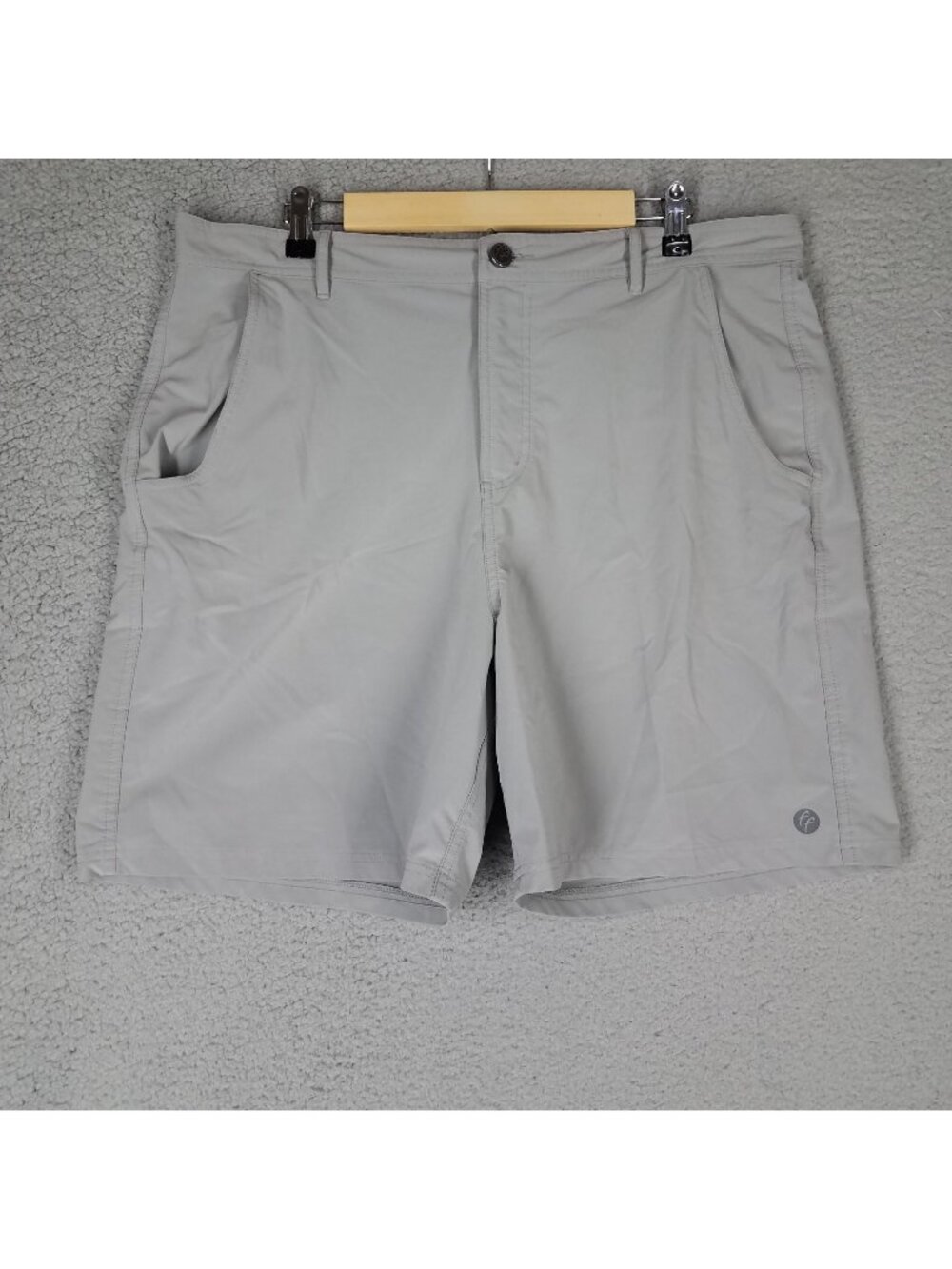 Freefly Chino Shorts Adult 38 Golf Performance 7" Casual Travel Stretch Comfort